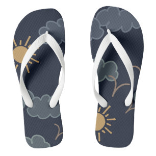 Adult Flip Flops, Wide Straps Flops