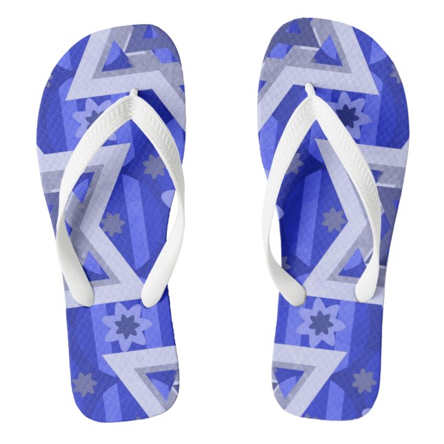 Adult Flip Flops, Wide Straps Flops (Footbed)