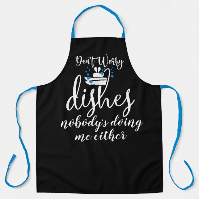 Adult Funny Saying & Kitchen Quotes , Personalised Apron (Front)