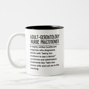 Adult-Gerontology Nurse Practitioner Two-Tone Coffee Mug