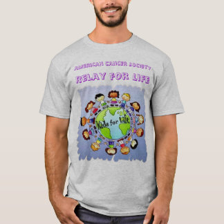 Adult grey Kids for Life T-Shirt