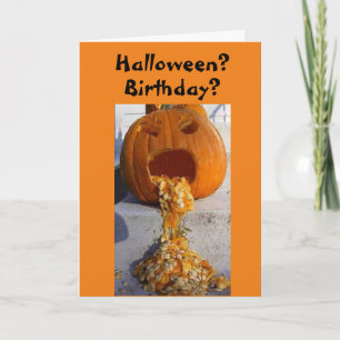 *ADULT* HALLOWEEN BIRTHDAY WISHES FOR YOU! CARD