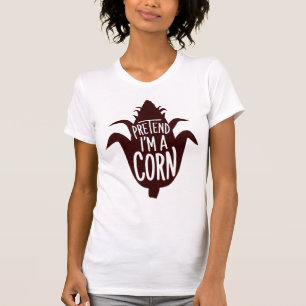 Adult Halloween Costumes Pretend I'm A Corn T-Shirt