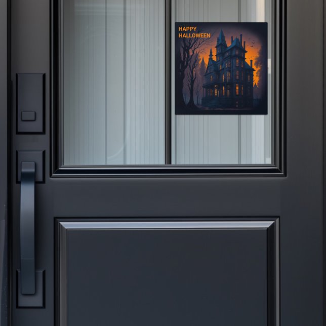Adult Halloween Haunted Mansion Party Window Cling (Creator Uploaded)