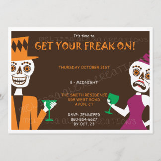 Adult Halloween Invitation