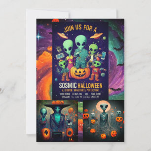 Adult Halloween Party Invitation