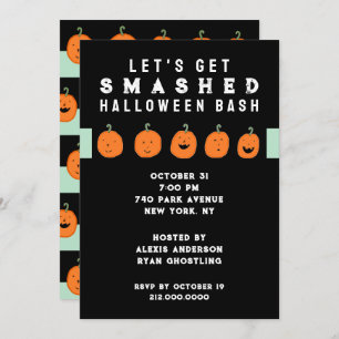 Adult Halloween Party Invitation