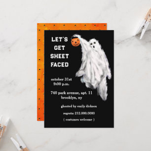 Adult Halloween Party Invitations