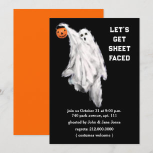 Adult Halloween Party Invitations