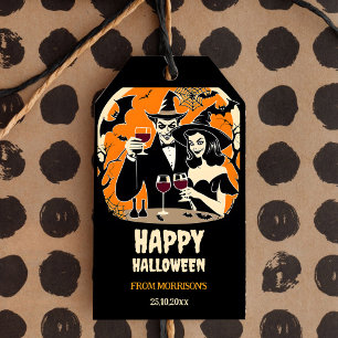 Adult Halloween wicked good time party favour Gift Tags