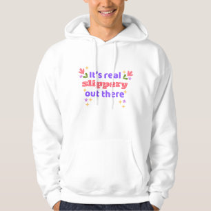 Adult Hoodie Best Chirps Hockey Slippery