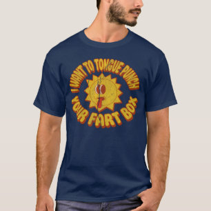 Adult-humour I Want to tongue Punch Your Fart Box T-Shirt