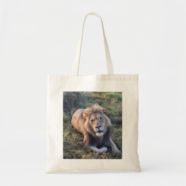 Adult lion tote bag (Front)