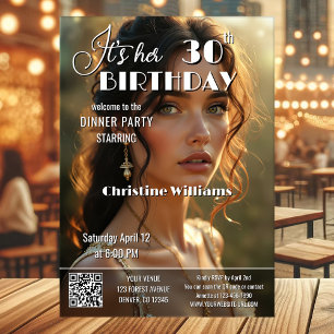 Adult Magazine Cover Stylish Birthday Invitation