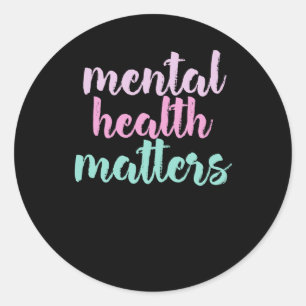 Adult Mental Health S Artsy Design Sticker 