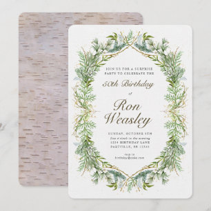 Adult Milestone Birthday Invitation Any Age