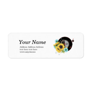 adult music return address stickers