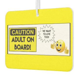 Adult On Board Car Air Freshener