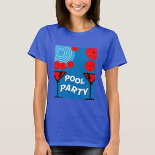 Adult Pool Parties T-Shirt