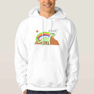Adult Rainbow Rawr Hoodies