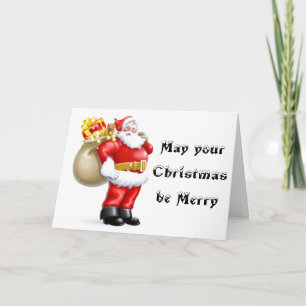 **ADULT SANTA HUMOR** FOR YOU AT CHRISTMAS CARD