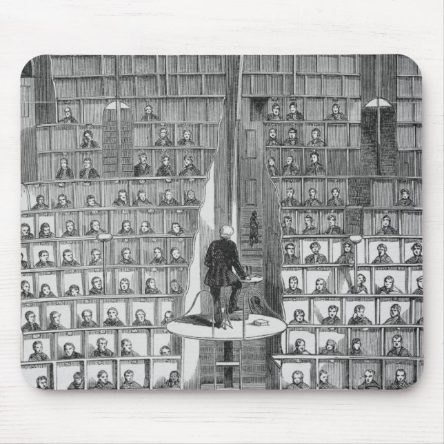 Adult School in the Chapel, on the Separate System Mouse Mat (Front)