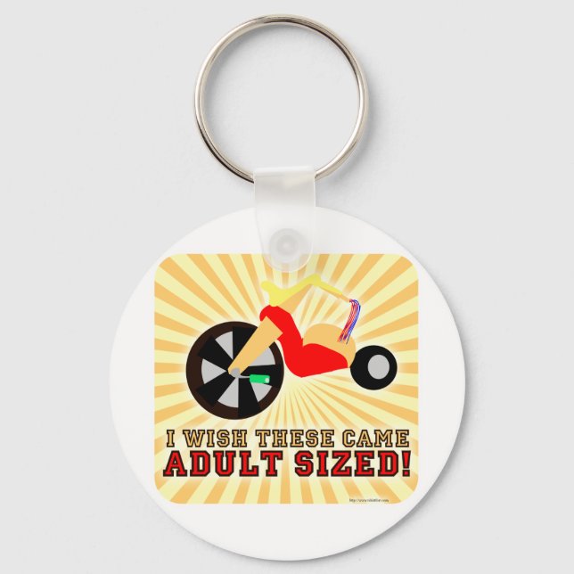Adult Sized! Key Ring (Front)