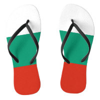 Adult Slim Straps with Flag of Bulgaria