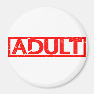 Adult Stamp Magnet