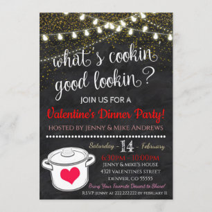 Adult Valentines Day Invitation