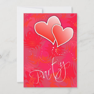 Adult Valentine's Day Party Invitation Card