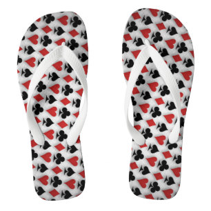 Adult, Wide Strap Flip Flops/Cards Flops