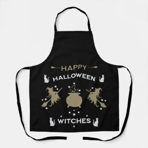 Adult Witch Halloween Party Apron