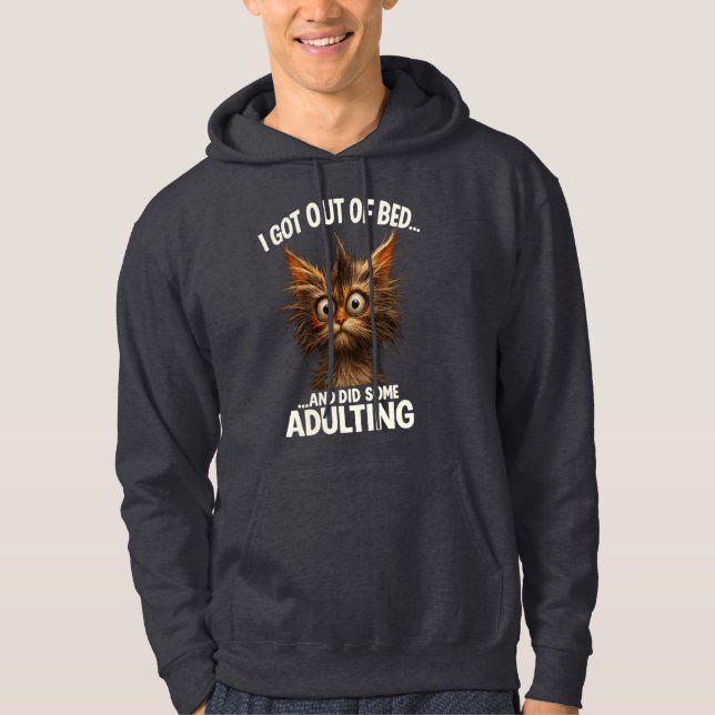 Adulting Hoodie (Front)