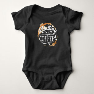 ADULTING REQUIRES COFFEE - COFFEE LOVER T-Shirt Baby Bodysuit