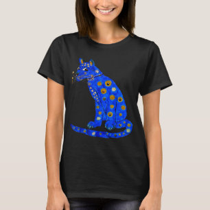 Adults Blue Ugly Blue Cat Kitten Cats T-Shirt