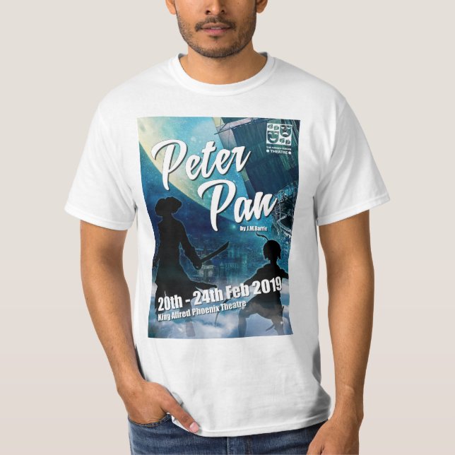 Adults Peter Pan T-shirt (Front)