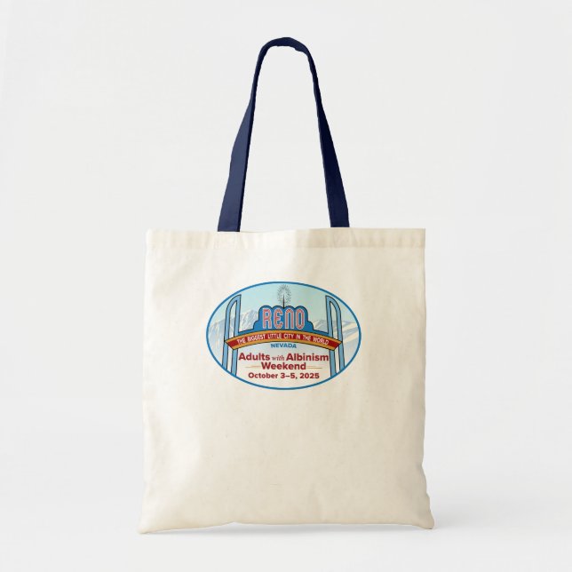 Adults with Albinism Weekend 2025 Reno - Tote Bag (Front)