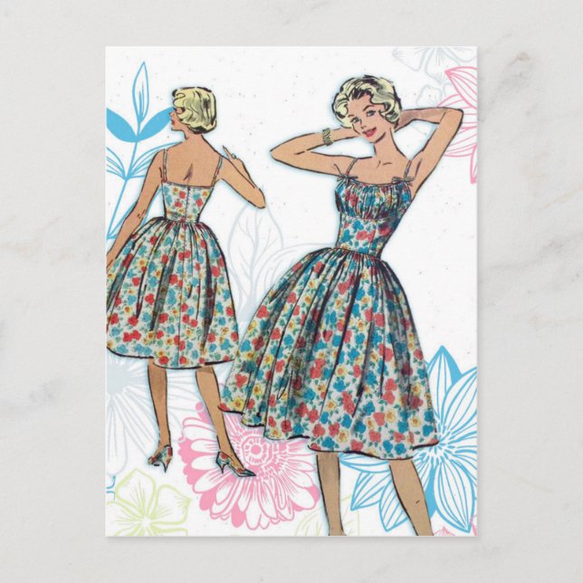 Advance Fashion Postcard (Front)