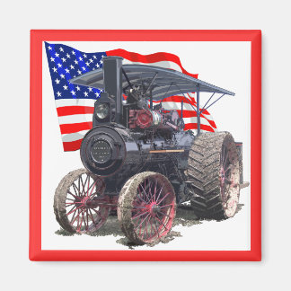 Advance Steam Traction Engine Magnet