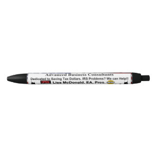 Advanced Business Consultants Black Ink Pen