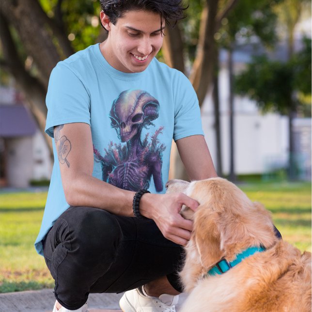 Advanced Floral Alien T-Shirt (Creator Uploaded)