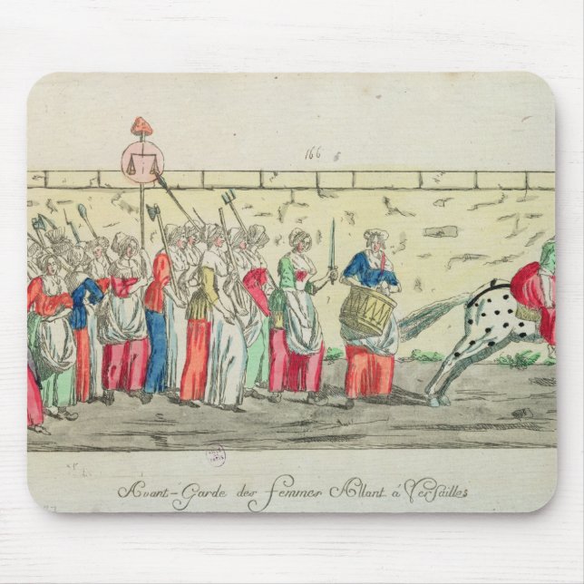 Advanced guard of the women going to mouse mat (Front)