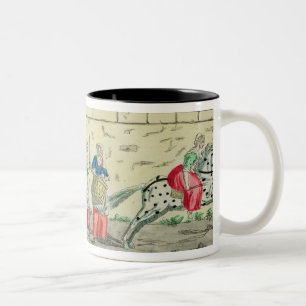 Advanced guard of the women going to Two-Tone coffee mug