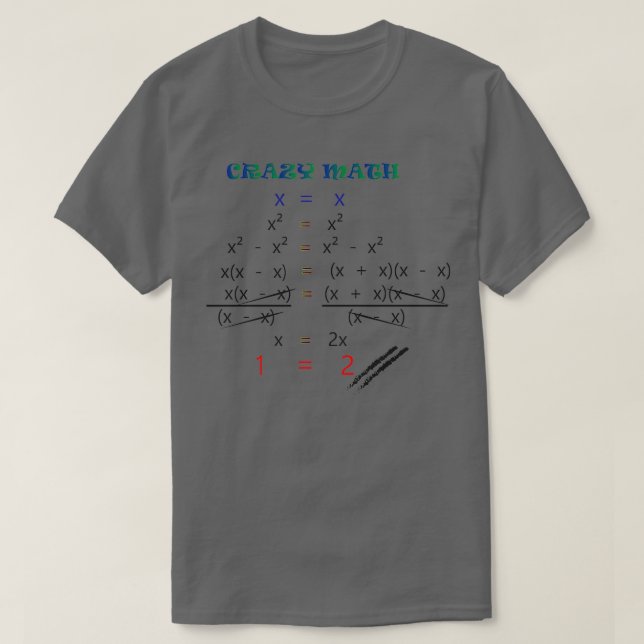 Advanced math problemIt changes your mind for a mi T-Shirt (Design Front)