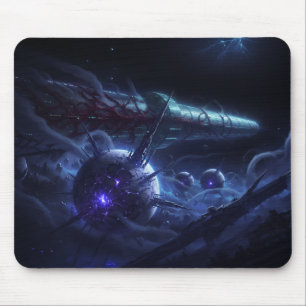 Advanced Research Submarine Navigating Mine Field Mouse Mat