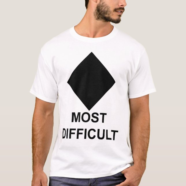 Advanced Skier or Snowboarder T-Shirt (Front)