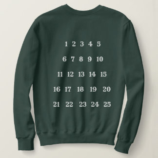 Advent Addict Christmas Holiday Sweatshirt