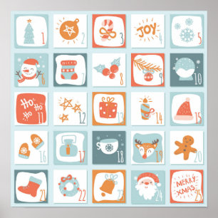 Advent Calendar Poster