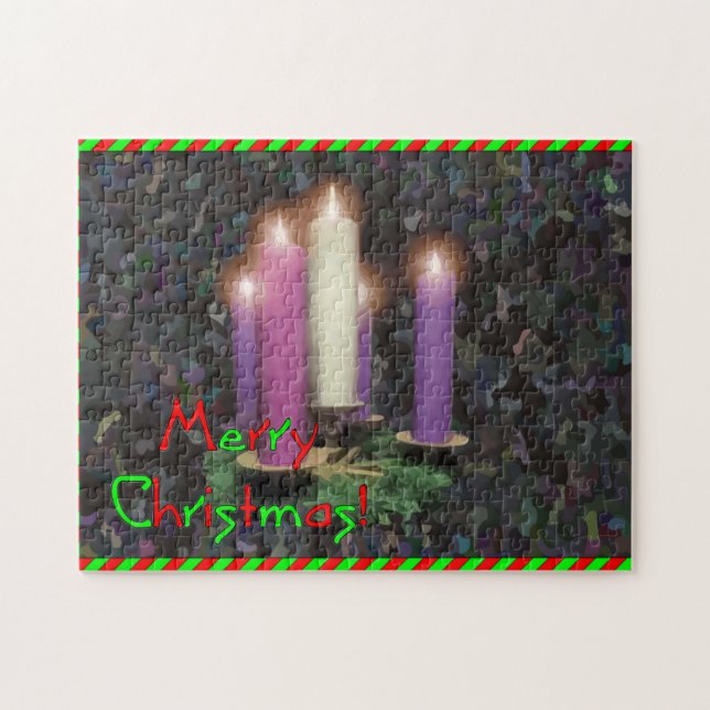 Advent Candles Jigsaw Puzzle (Horizontal)